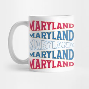 NATIONAL TEXT ART MARYLAND Mug